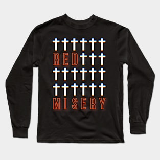 Red Misery - Crosses Long Sleeve T-Shirt